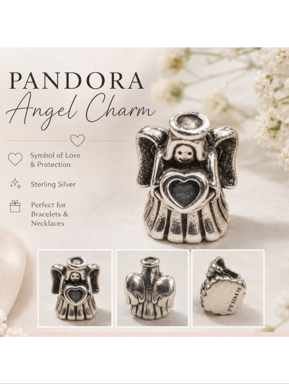 Pandora Angel Charm